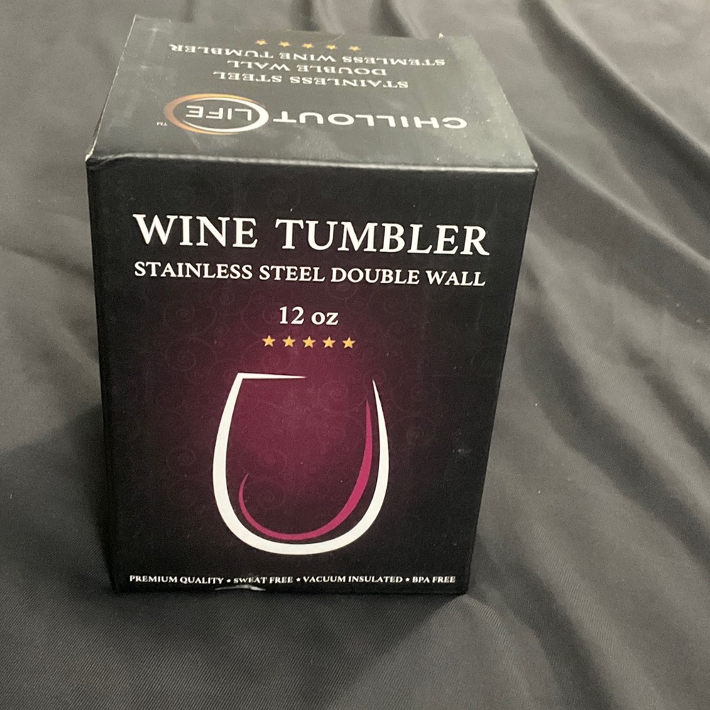 Chillout Life Wine Tumbler 12 oz